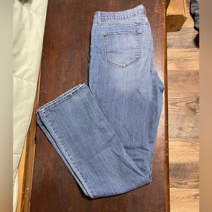 Woman’s old navy bootcut jeans-light wash